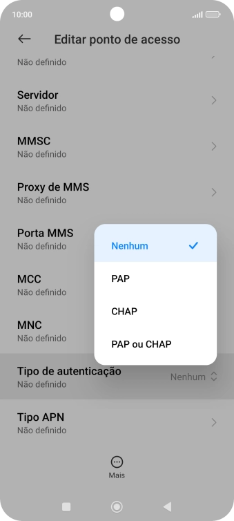 Prima Nenhum.
