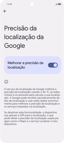 Se premir o indicador junto a 