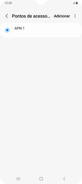 Prima Adicionar.