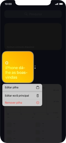 Prima Editar pilha.