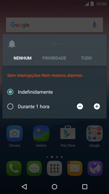 Prima TUDO para desativar o perfil silencioso.