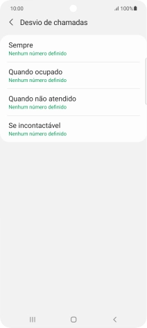Prima a tecla de início para terminar e voltar ao ecrã inicial.