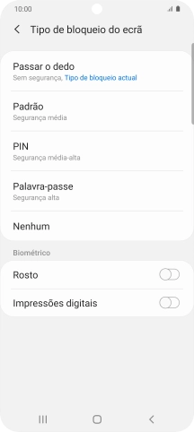 Prima Impressões digitais.