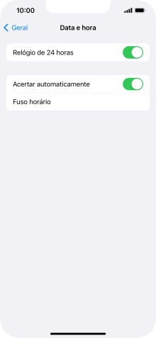 Para voltar ao ecrã inicial, deslize o dedo de baixo para cima a partir da base do ecrã.