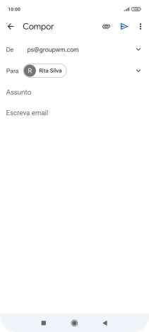 Prima Assunto e introduza o assunto pretendido.
