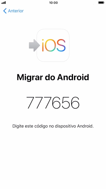 Siga as indicações no ecrã e na app 