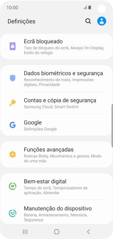 Prima Contas e cópia de segurança.