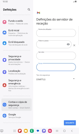 Prima a lista suspensa sob 