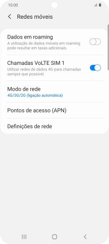 Prima Pontos de acesso (APN).