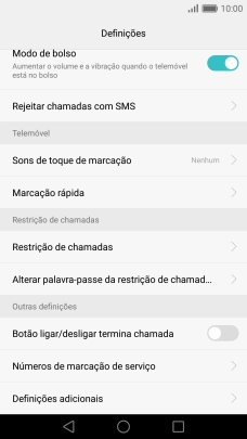 Prima Definições adicionais.