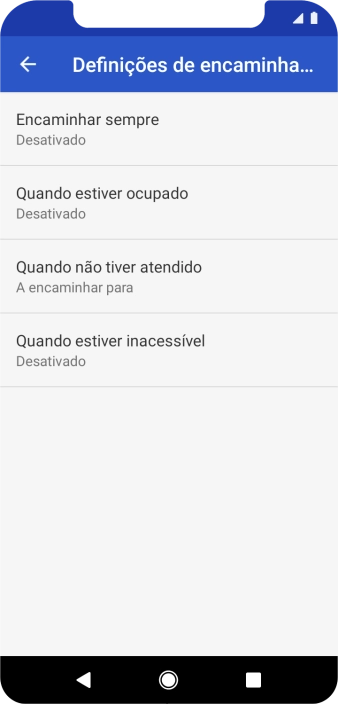 Prima a tecla de início para terminar e voltar ao ecrã inicial.