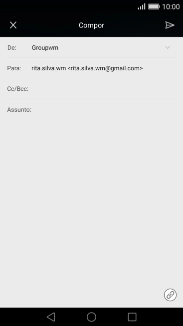 Prima Assunto: e introduza o assunto pretendido.