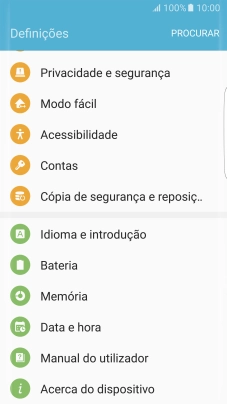 Prima Data e hora.