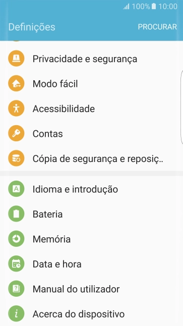Prima Data e hora.