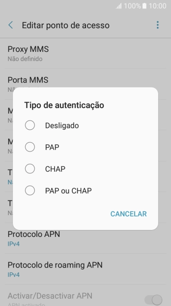 Prima Desligado.