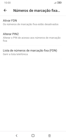 Prima Ativar FDN.