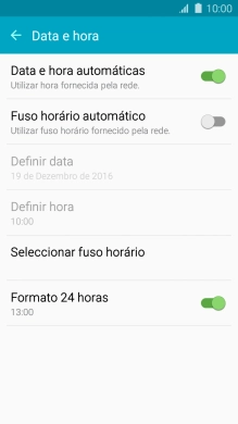 Prima a tecla de início para terminar e voltar ao ecrã inicial.