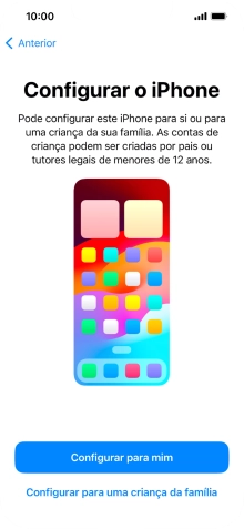 Prima Configurar para mim.
