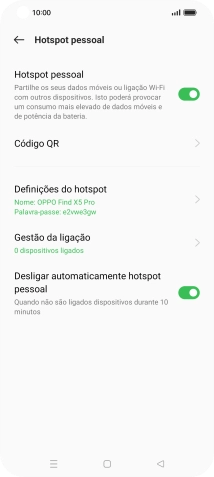 Prima a tecla de início para terminar e voltar ao ecrã inicial.