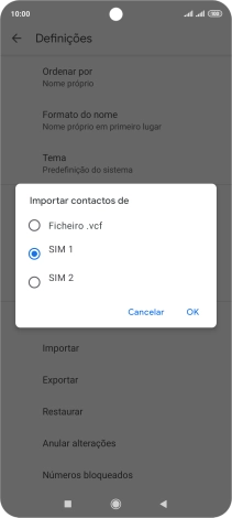 Prima OK.