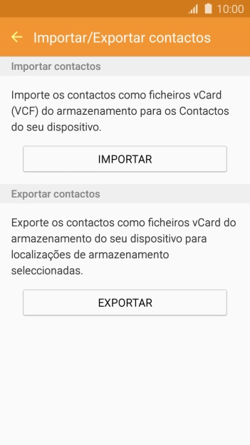 Prima IMPORTAR.