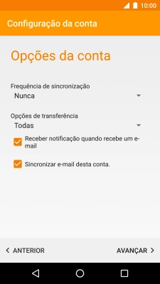 Prima a lista suspensa sob 