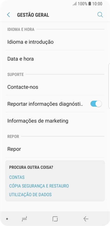 Prima Data e hora.