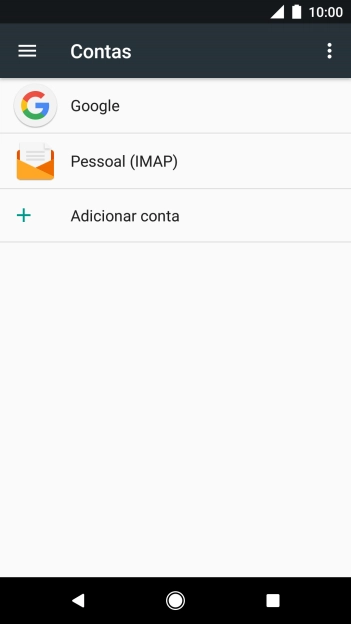 Prima a tecla de início para terminar e voltar ao ecrã inicial.