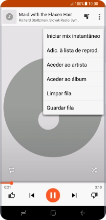 Prima Adic. à lista de reprod..