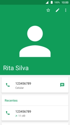 Prima a tecla de início para terminar e voltar ao ecrã inicial.