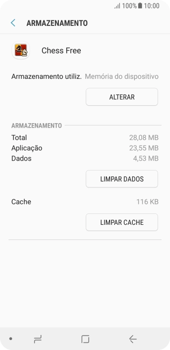 Prima LIMPAR CACHE.