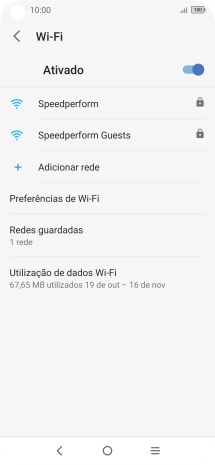 Prima a tecla de início para terminar e voltar ao ecrã inicial.