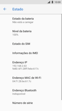 Prima Informações do IMEI.