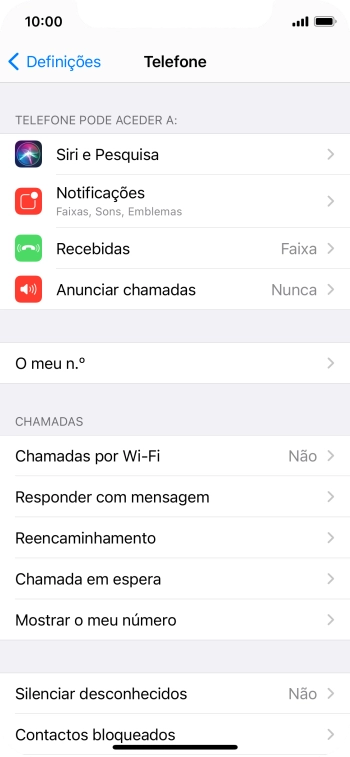 Prima Chamada em espera.