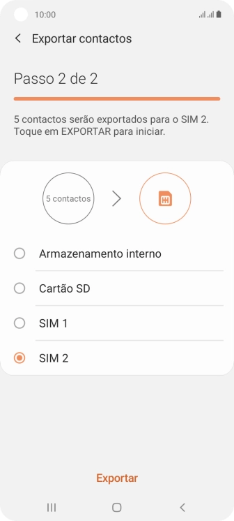Prima Exportar.