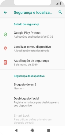Prima a tecla de início para terminar e voltar ao ecrã inicial.