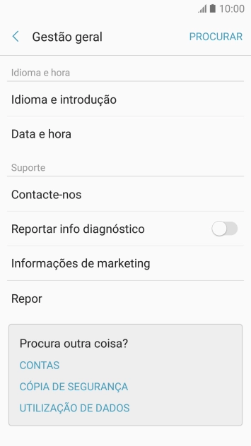 Prima Data e hora.