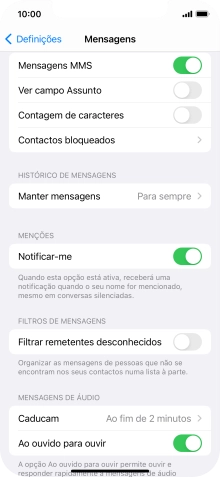 Para voltar ao ecrã inicial, deslize o dedo de baixo para cima a partir da base do ecrã.