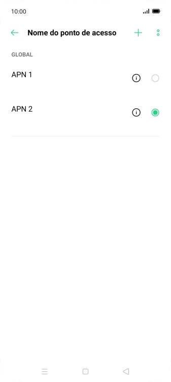 Prima a tecla de início para terminar e voltar ao ecrã inicial.
