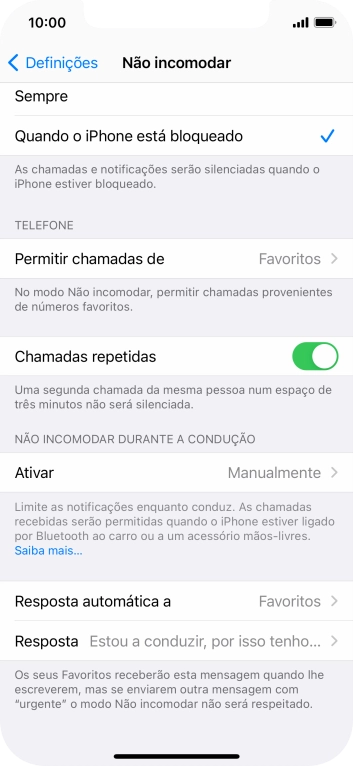 Prima Resposta automática a.