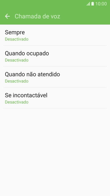 Prima a tecla de início para terminar e voltar ao ecrã inicial.