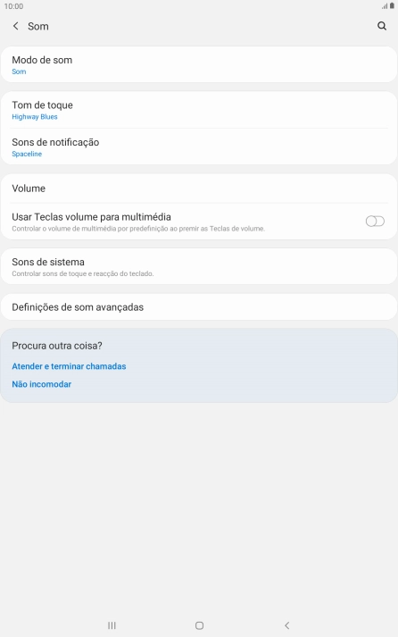 Prima a tecla de início para terminar e voltar ao ecrã inicial.