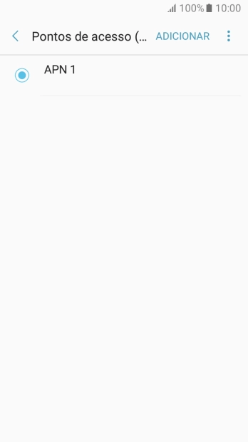 Prima ADICIONAR.