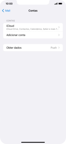 Prima Adicionar conta.