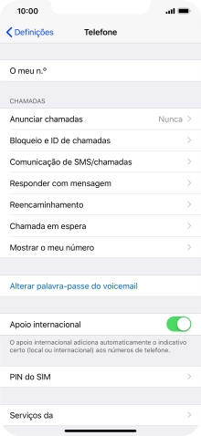 Prima PIN do SIM.