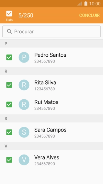 Prima CONCLUIR.