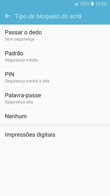 Prima Impressões digitais.