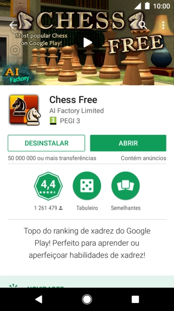 Prima DESINSTALAR.