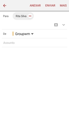 Prima Assunto e introduza o assunto pretendido.