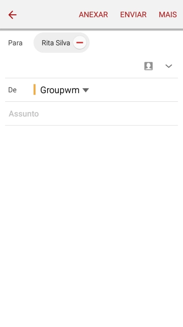 Prima Assunto e introduza o assunto pretendido.